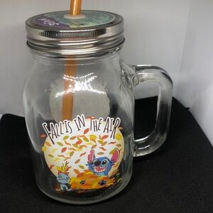 Lilo and stitch Mason Jar